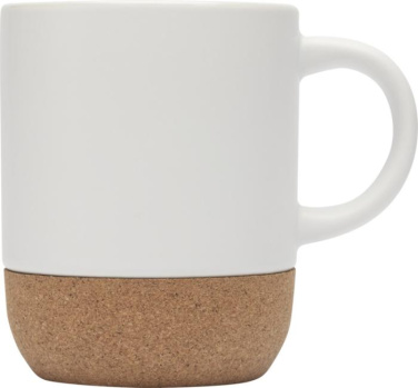 Logotrade promotional merchandise picture of: Billie 300 ml ceramic sublimation mug with cork details